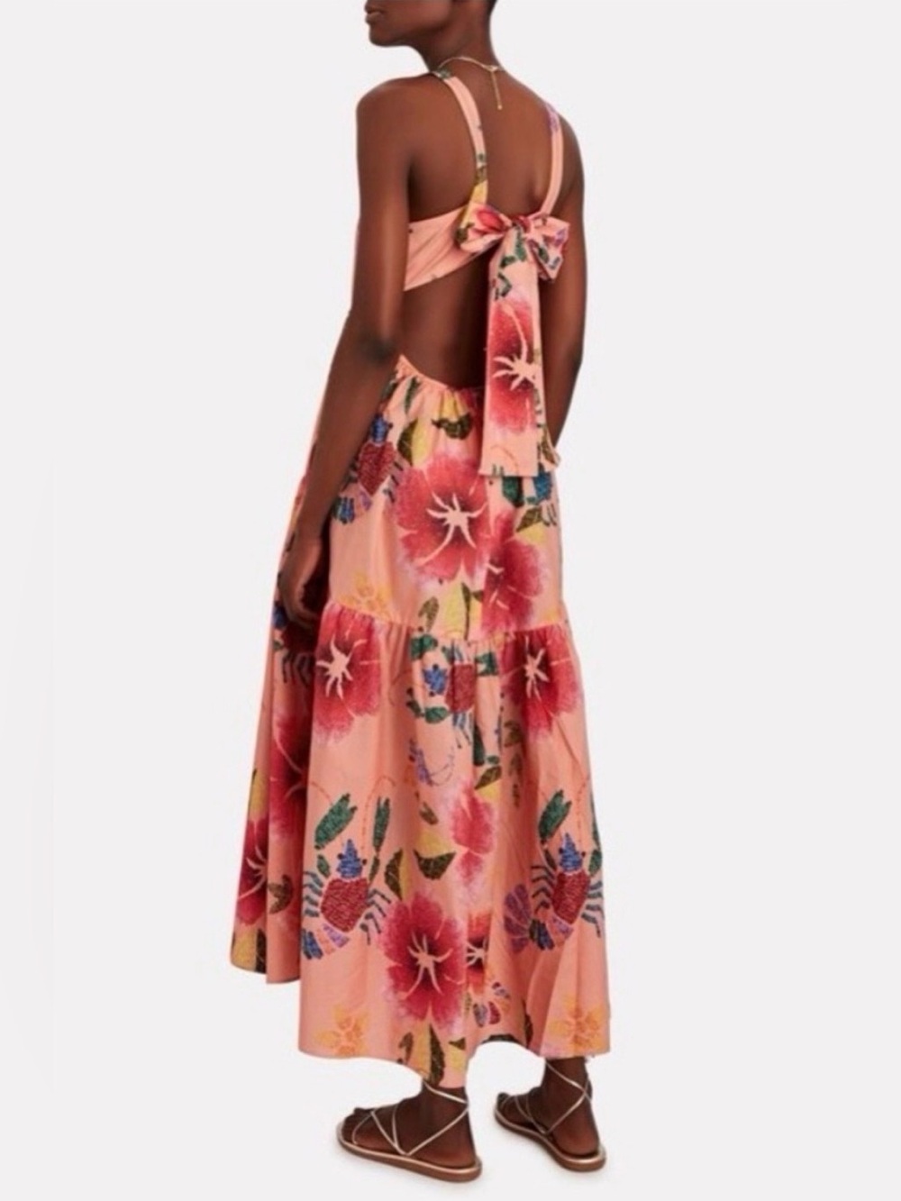 FARM RIO Floral Sea Midi Dress 
Sz Small - Picture 2 of 10